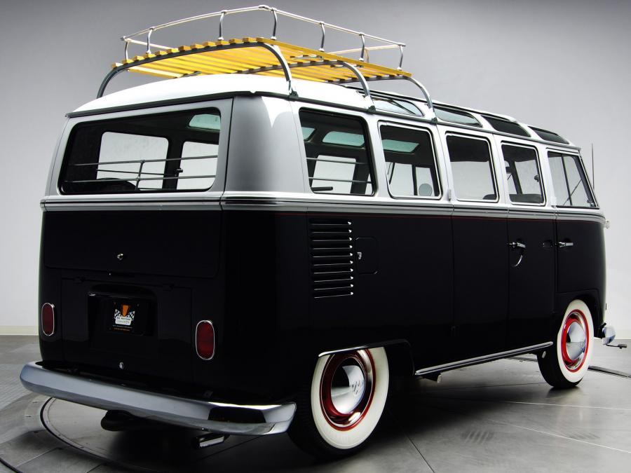  Volkswagen T1 Deluxe Samba Bus 1963 года  (фото 4 из 21)